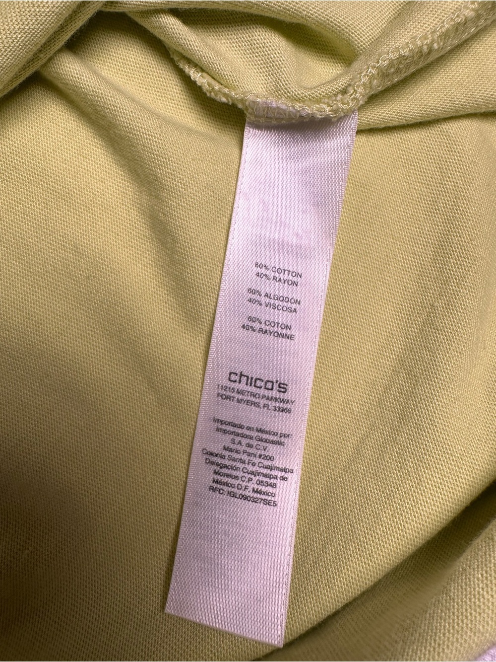 Weekends by Chico’s Women’s Size 1 Lime Rhinestone Sleeveless Tank Top - Picture 6 of 9